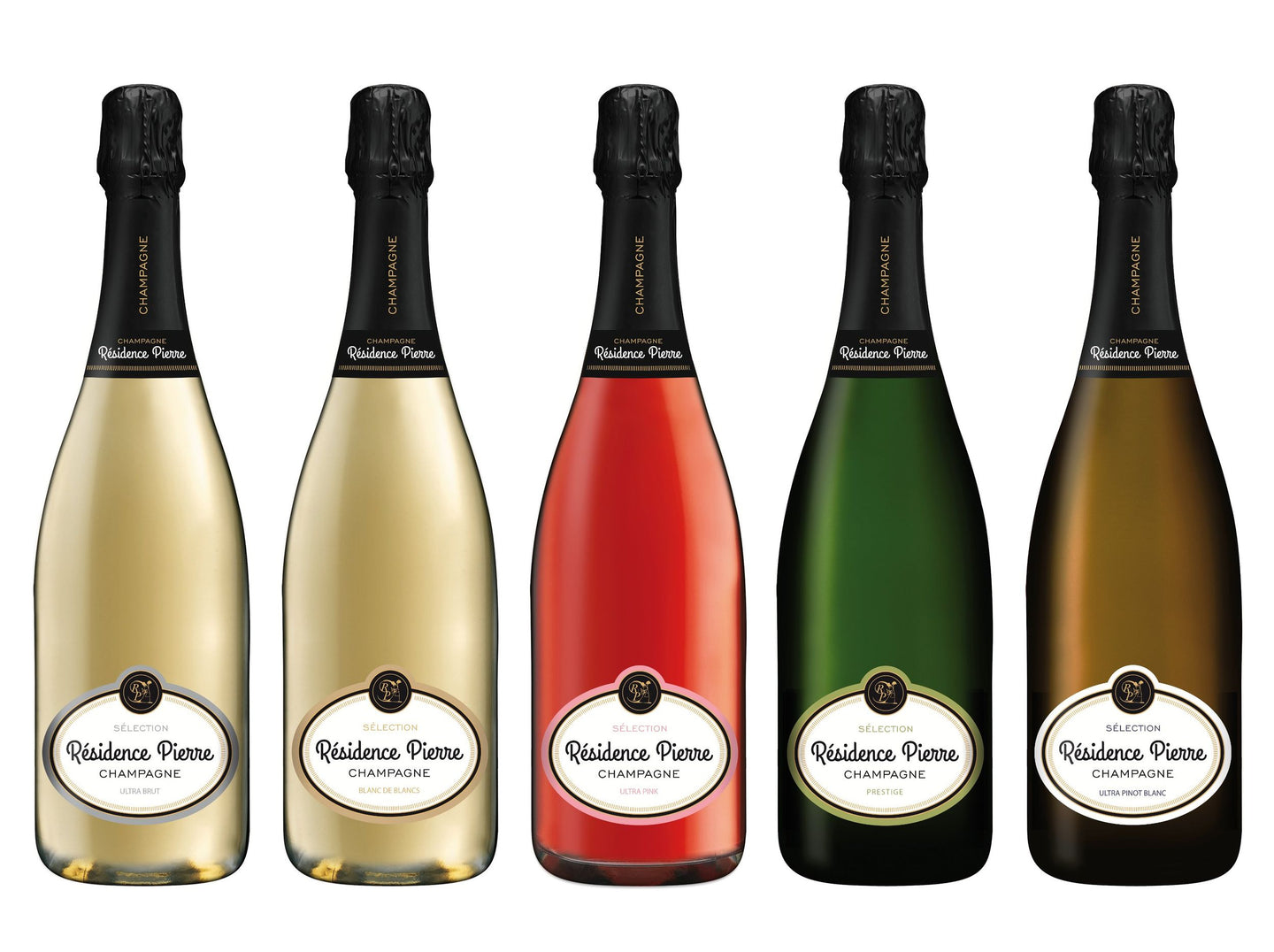 Champagne Résidence Pierre - 6 flessen - afbeelding 1