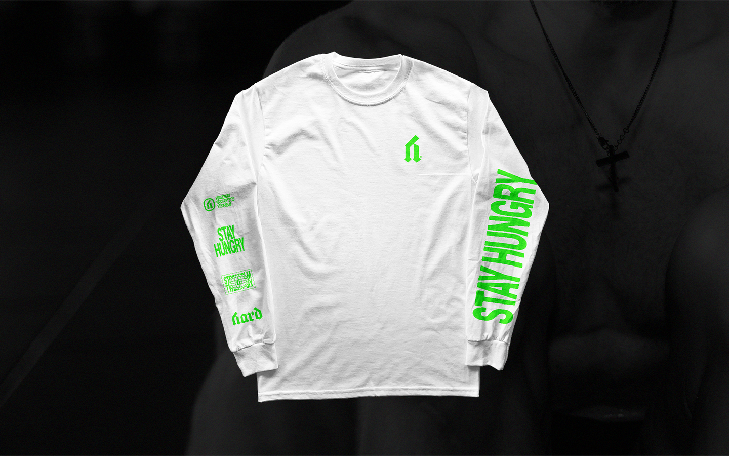 Hard - T-shirt WIT S - afbeelding 1