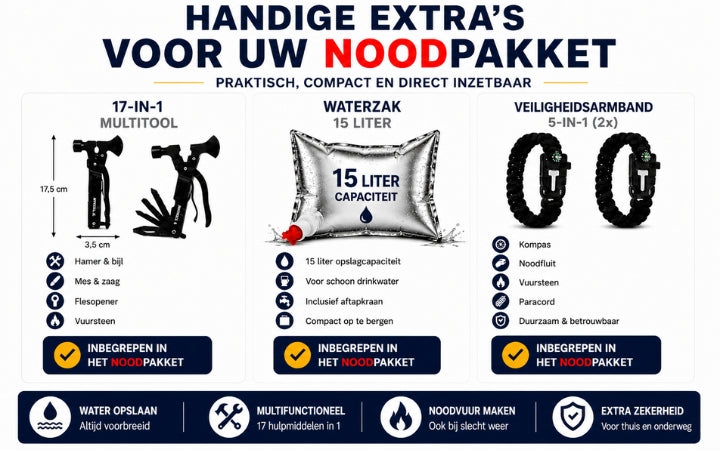 72-uur Noodpakket (incl. portabel kooktoestel) - afbeelding 7