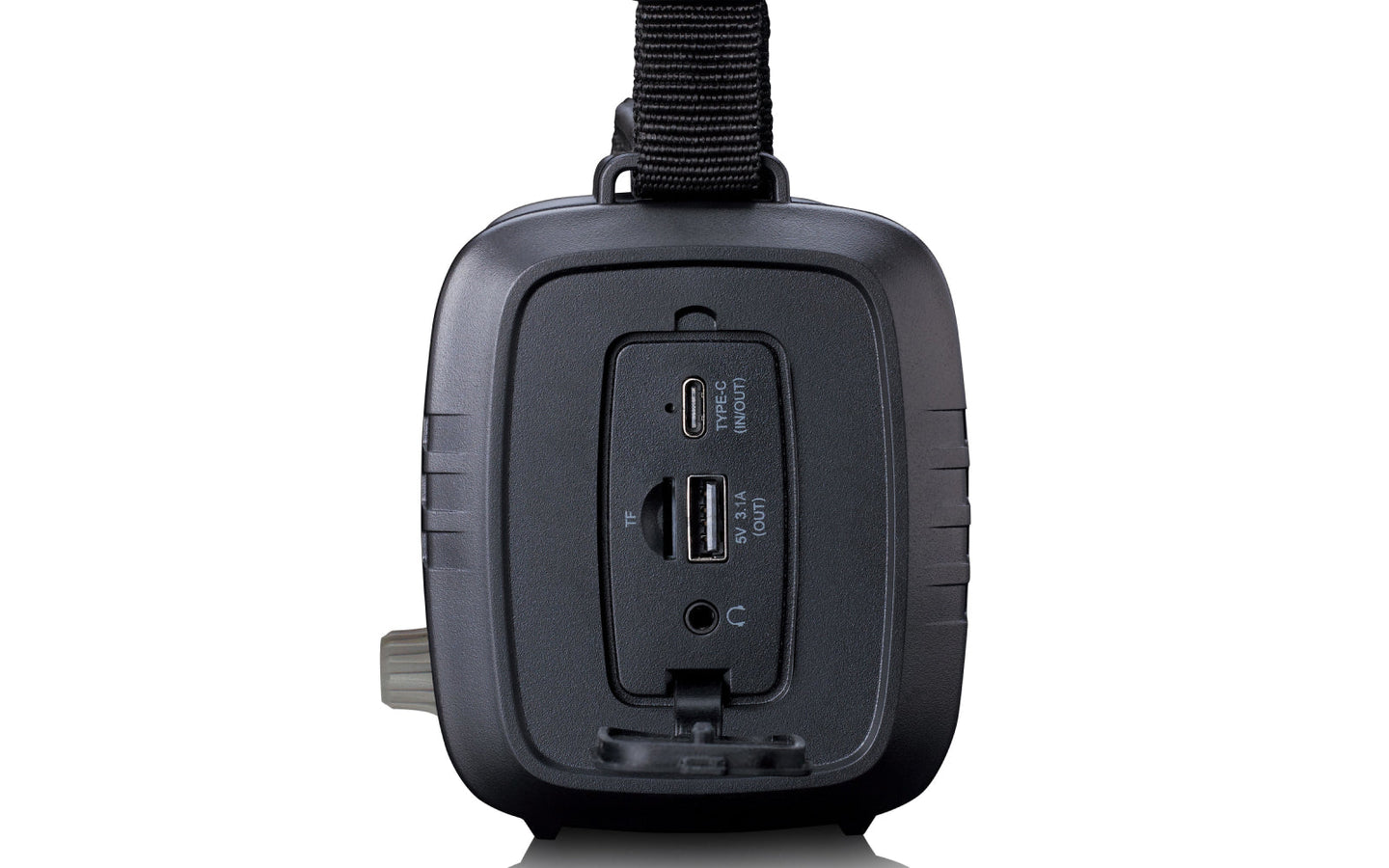 Noodradio – Lenco (DAB+/FM, Bluetooth en oplaadbare batterij, powerbank en zaklamp functie) - afbeelding 6