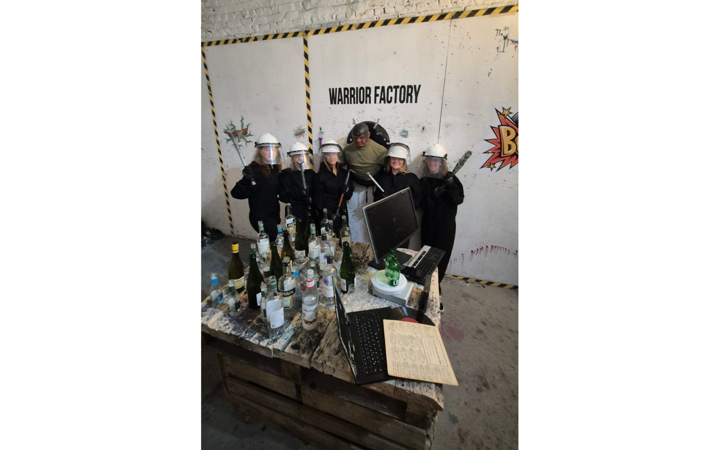 Warrior Factory Vilvoorde - Rage Room - afbeelding 4