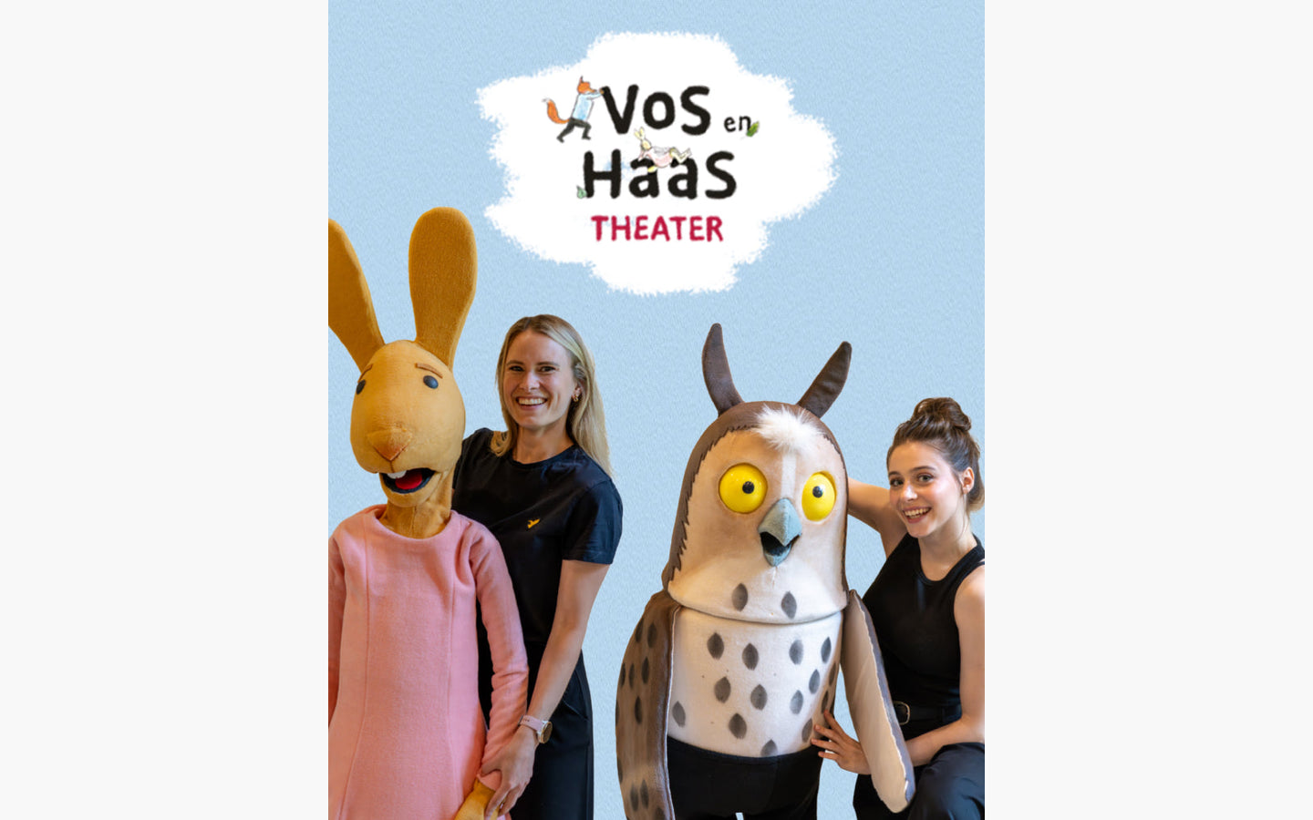 vos-en-haas-samen-in-het-bos - afbeelding 6