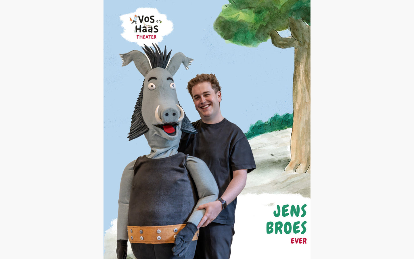 vos-en-haas-samen-in-het-bos - afbeelding 4
