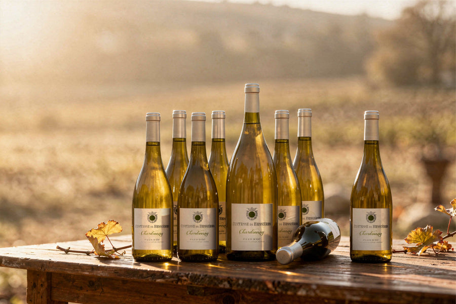 Wijnpakket - Comtesse de Bessieres - Chardonnay pakket 8+1 - afbeelding 1