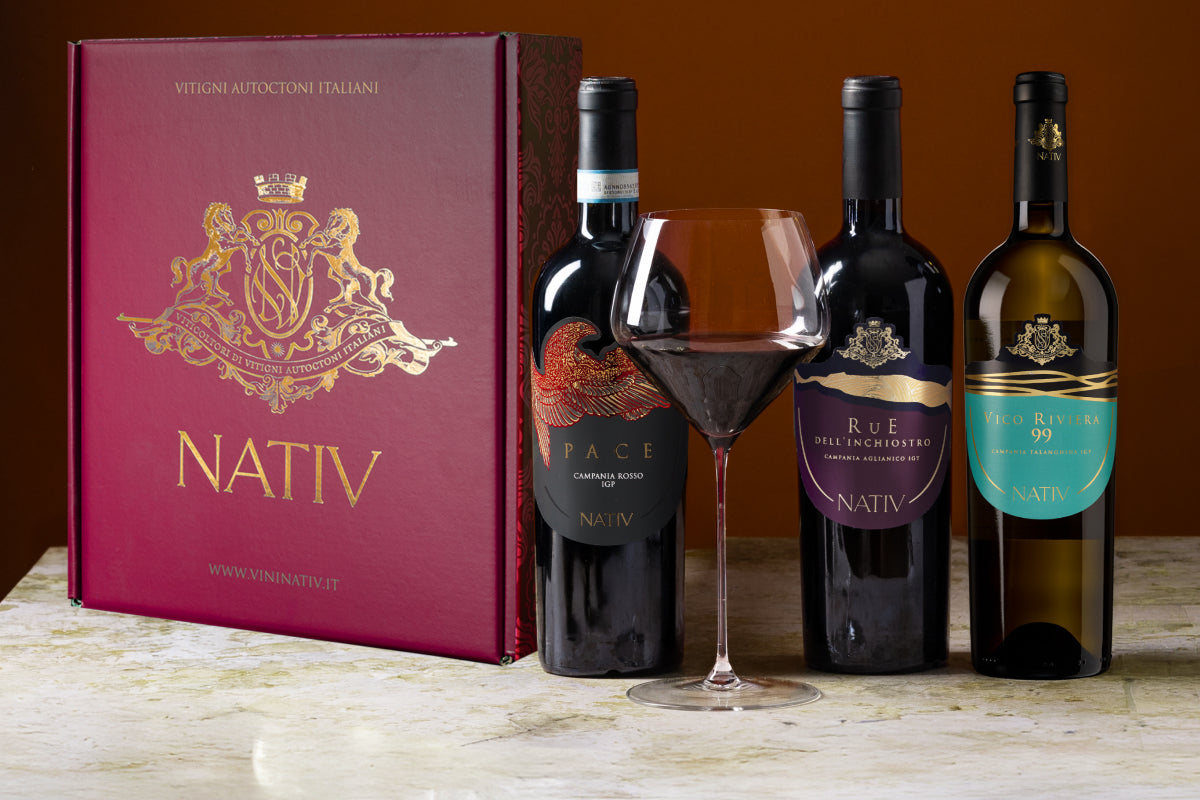 Wijnpakket - Nativ Giftpack Campania (3 flessen) - afbeelding 2