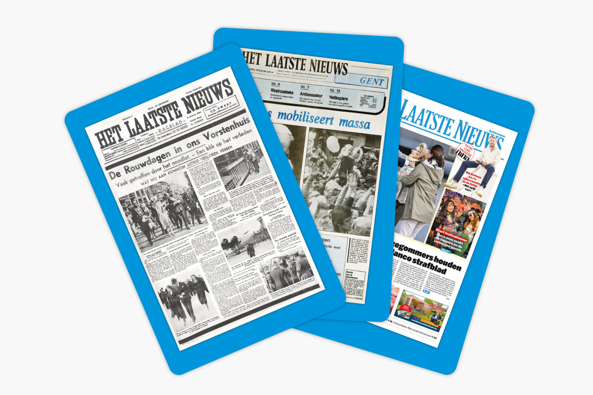 Krantenkoppenspel Het Laatste Nieuws - afbeelding 3