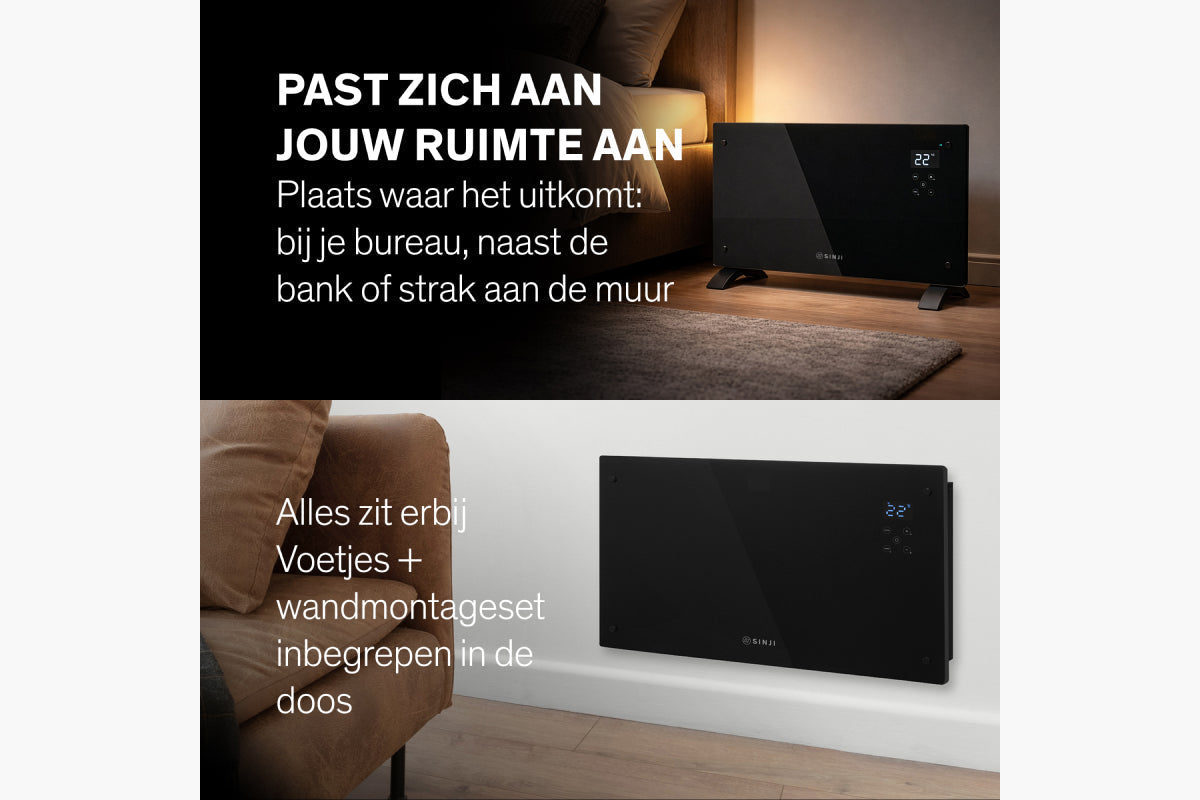 Slimme Paneel Heater 1500W - Sinji - afbeelding 3